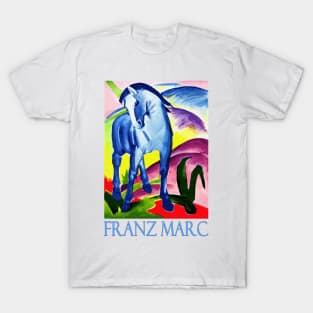 Blue Horse by Franz Marc T-Shirt